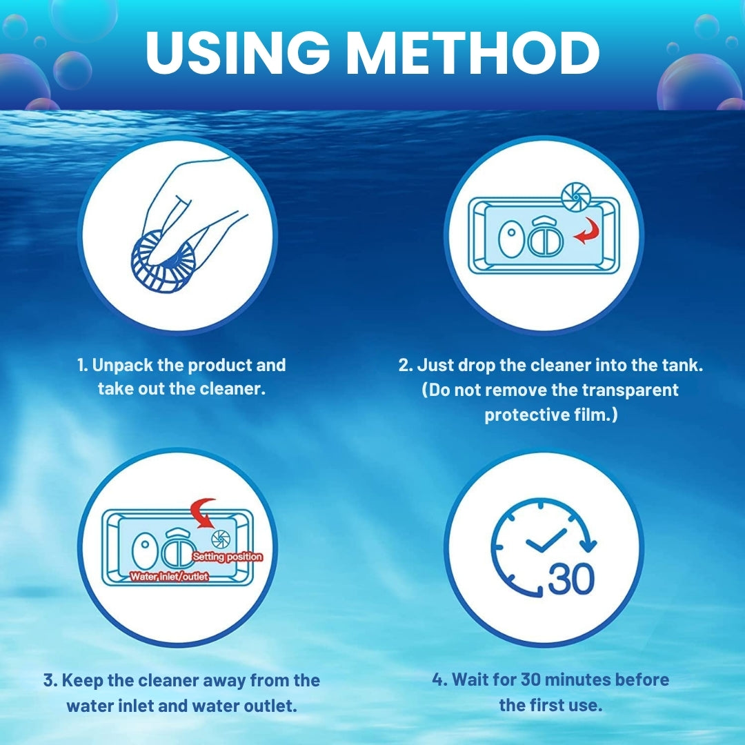 Automatic Toilet Bowl Cleaner Tablets