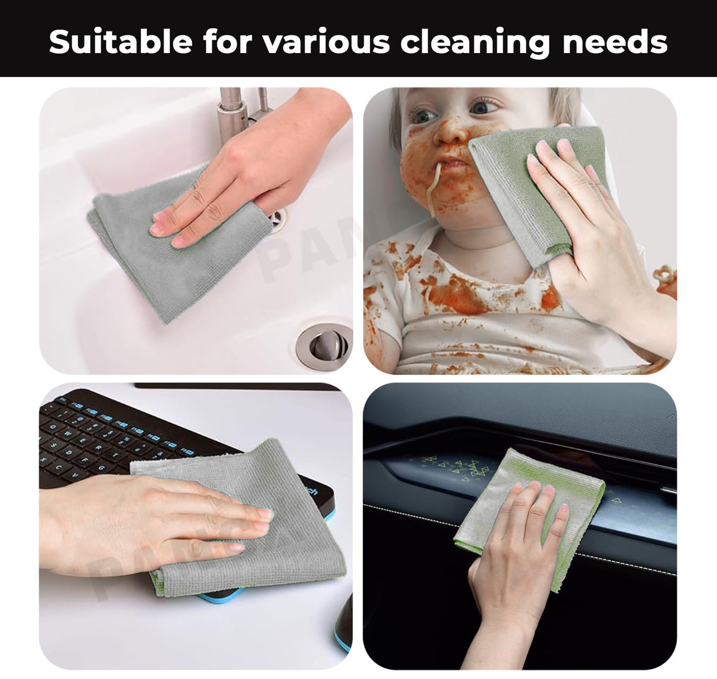 Effortless Shine Microfiber Cloths™