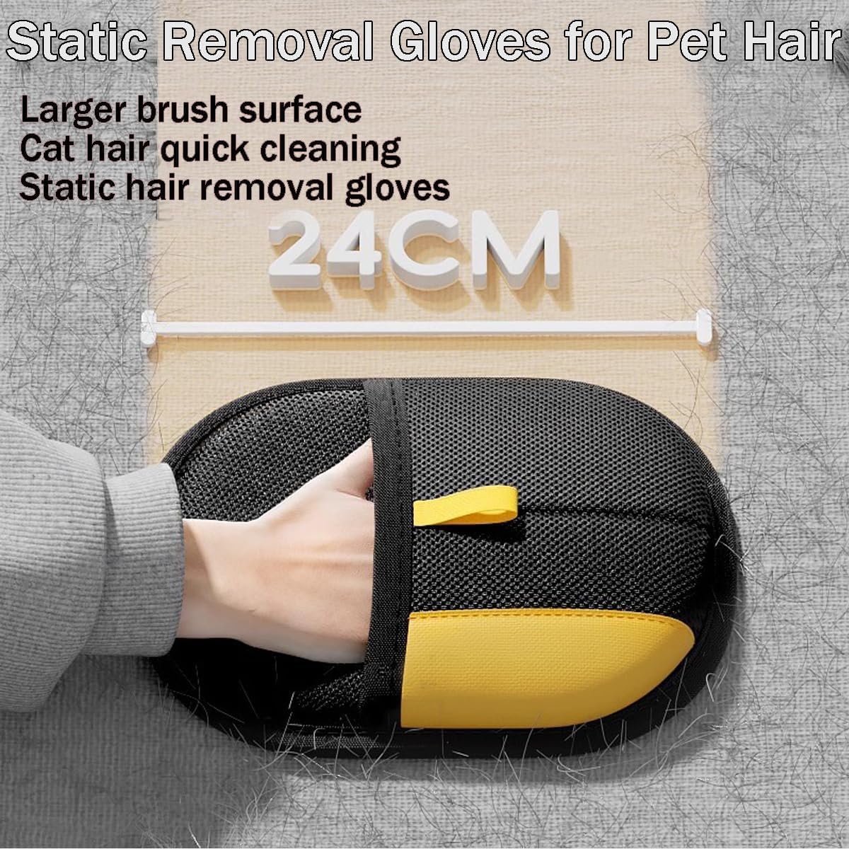 Effortless Pet Grooming Gloves™