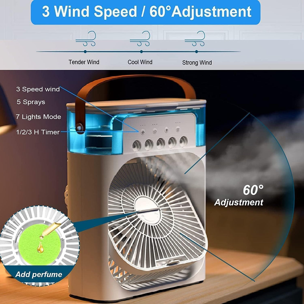 Fan Air Cooler fan USB Electric Fan
